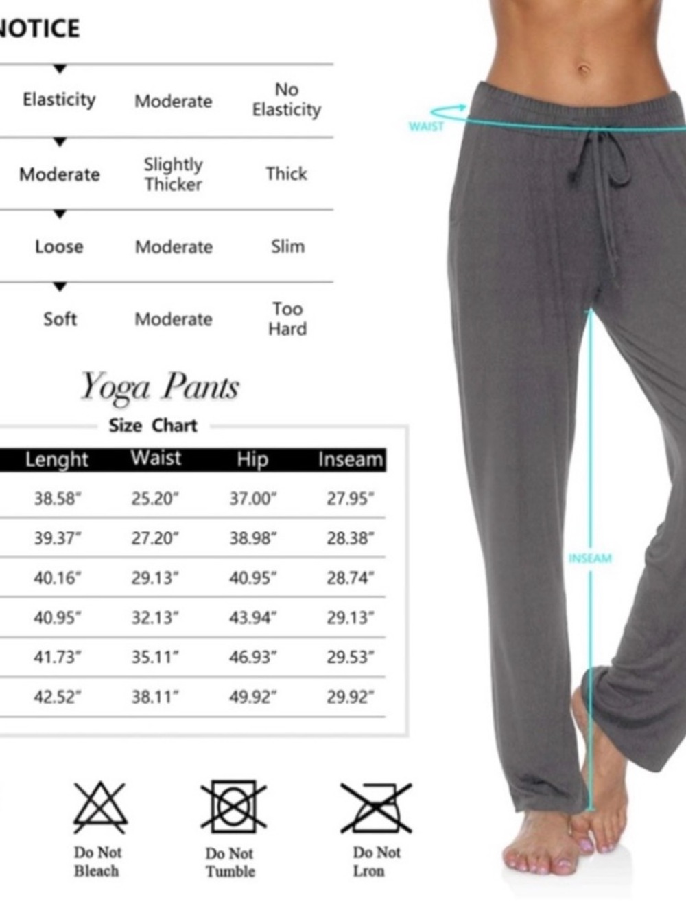 Wide Leg Drawstring Lounge Pants XL – Dark Gray Soft Comfy - Picture 5 of 6